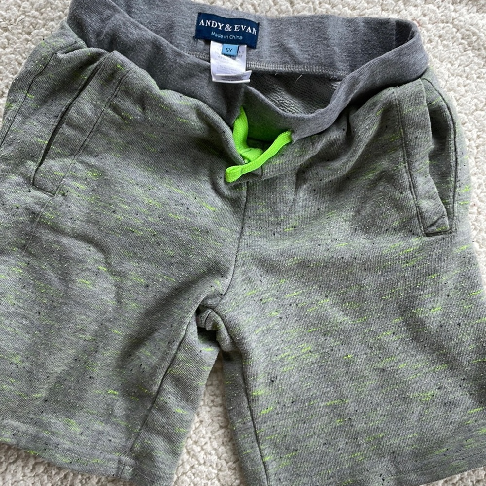 Andy and Evan jogger style shorts